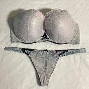 Victoria’s Secret Dream Angel Demi Bra Set 36DD/M